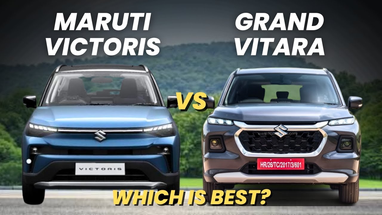 Maruti Suzuki Victoris vs Maruti Suzuki Grand Vitara | Best One? | victoris vs grand vitara