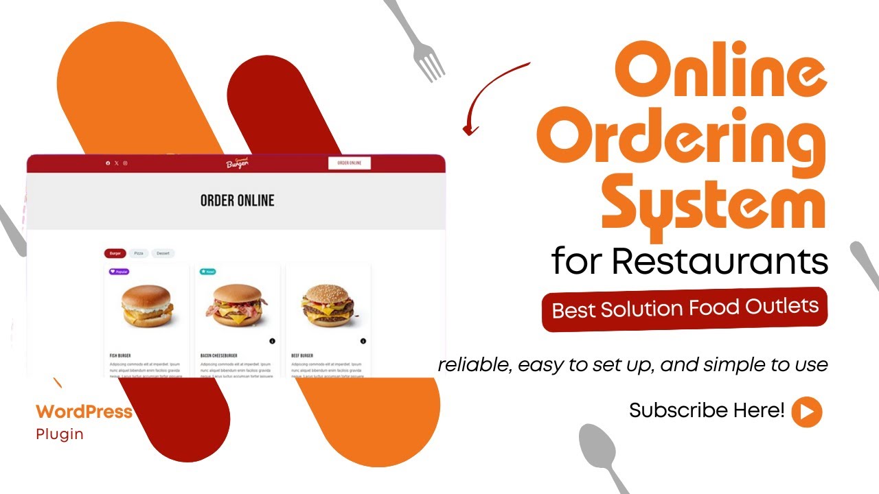 Создайте полноценную систему онлайн-заказа еды в WordPress с помощью Orderable (без комиссий)