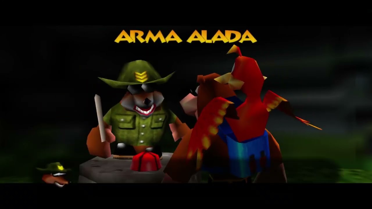 final de la parte 2 comienzo parte 3 de banjo tooie