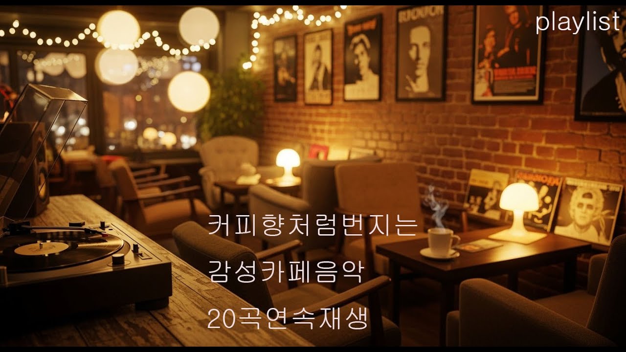 [playlist] | 커피향처럼번지는감성카페음악 | 마음이 편안해지는 플레이리스트