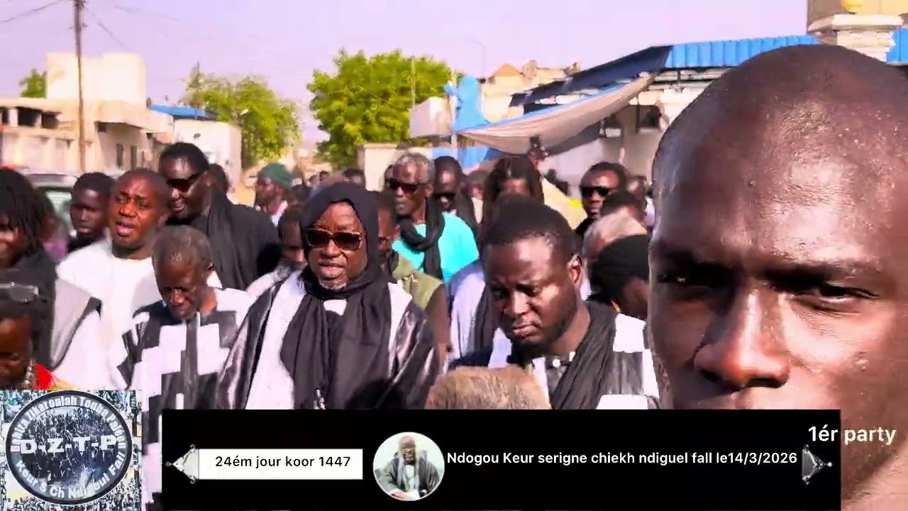 24ém jour koor ndogou Keur serigne chiekh ndiguel fall touba paleen le 14/3/2026