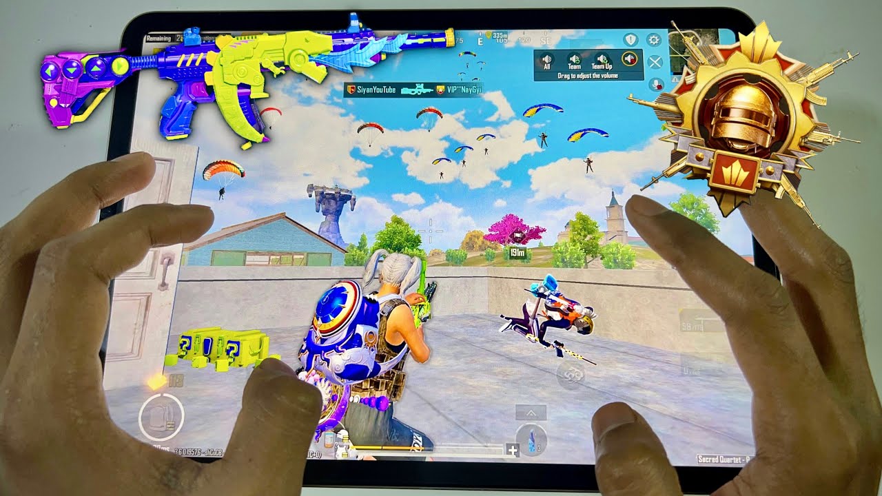 HANDCAM‼️2025 NO.1 SUPER AGRASSIVE RUSH GAMEPLAY🔥 IPAD PRO | PUBG Mobile | Bgmi