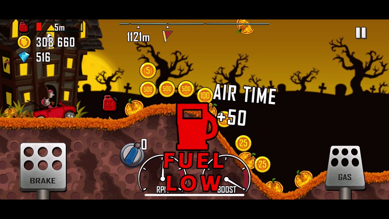 Hill Climb Racing Призрачно