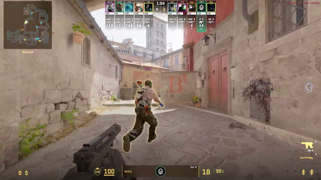 NEKIZ | 4-12 | T Roamer on Inferno (0.68) vs MIBR @ RUSH B Summit Season 1