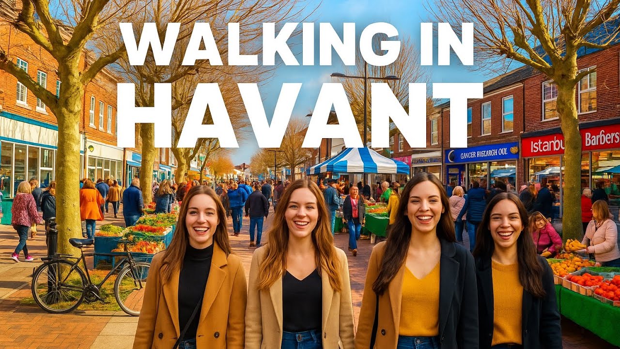 Exploring Havant town centre|Shops and hidden gems|Hampshire|ASMR