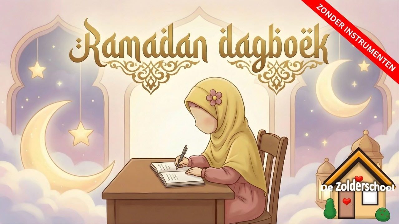 Ramadan dagboek 🌙 - Kids - Zonder instrumenten - De Zolderschool