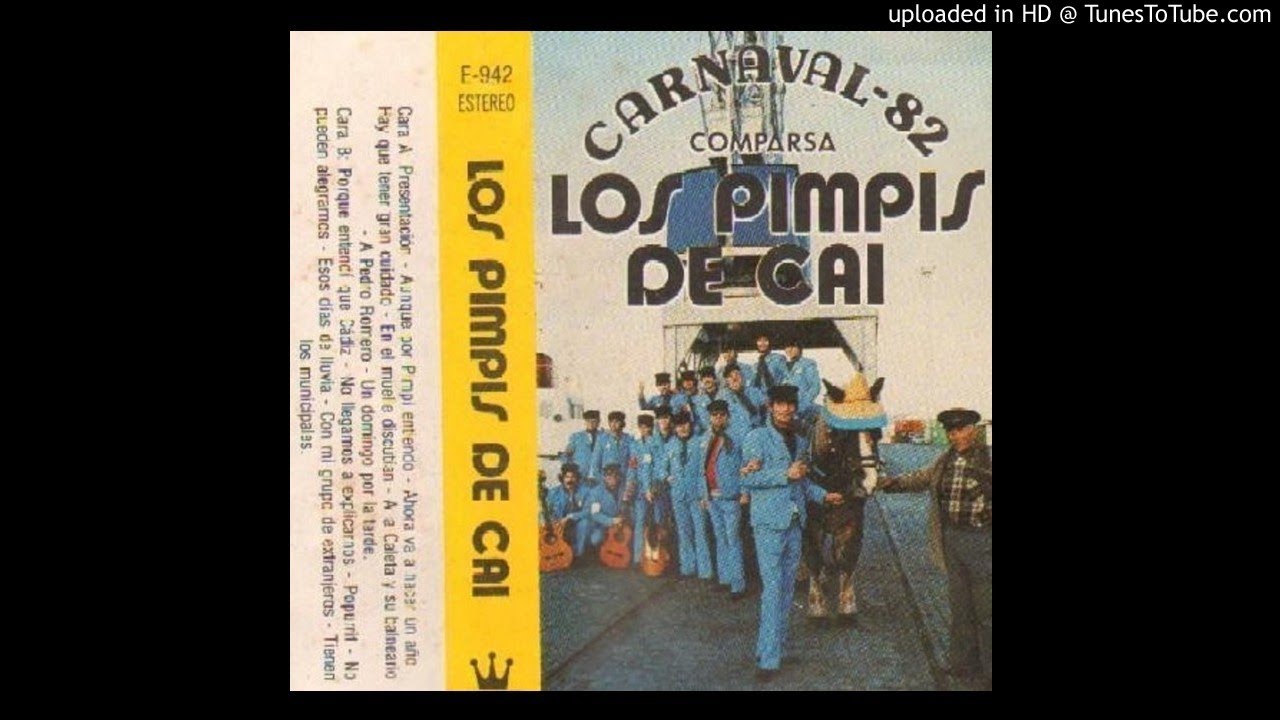 1982 Comparsa Los pimpis de Cai (Antonio Bustos) 02.Aunque por pimpi atiendo