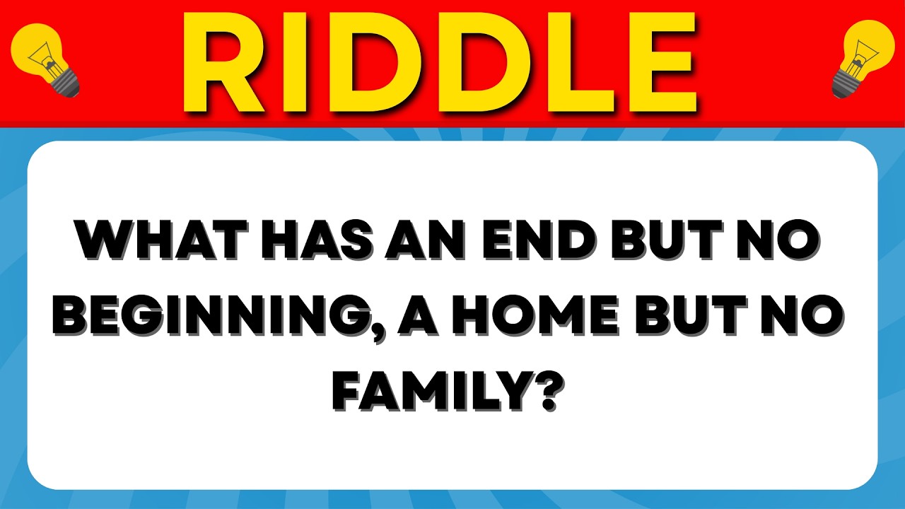 Hard Riddle Video🧠