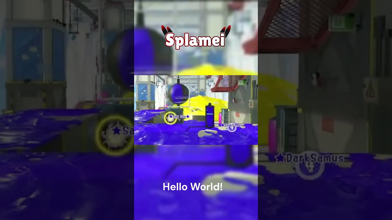 Say Gex.... That's a name and a half #shorts #splatoon #splatoon3 #vtuber