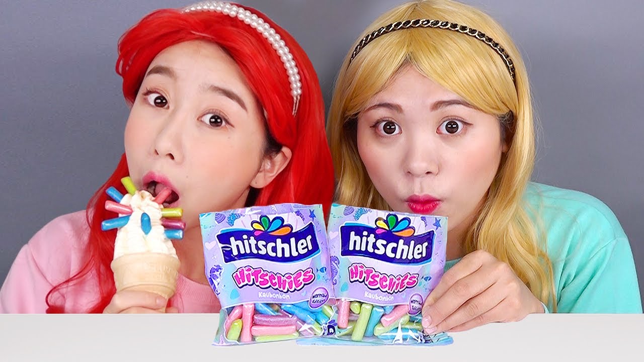 Hitschler Jelly Candy Mermaid Mukbang DONA
