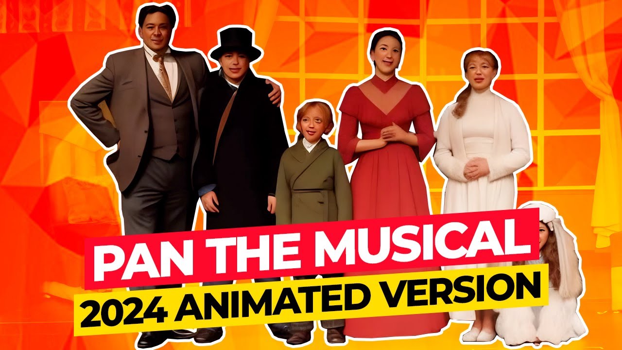 PAN the Musical | 2024 Animated Version - FULL SHOW Peter Pan, Wendy Darling and Captain Hook
