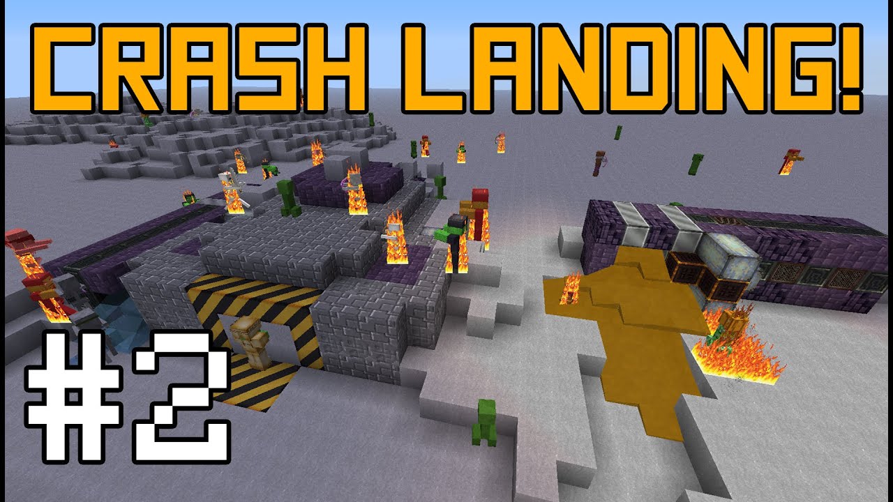 Minecraft Crash Landing - Salty Food! #2