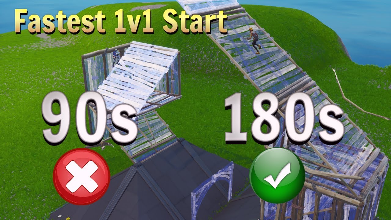 The Best 1v1 Starts in Fortnite... (New Tricks)
