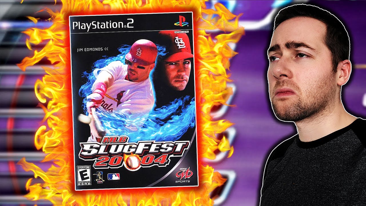YOU CAN FIGHT THE PITCHER IN THIS GAME...MLB SLUGFEST 2004