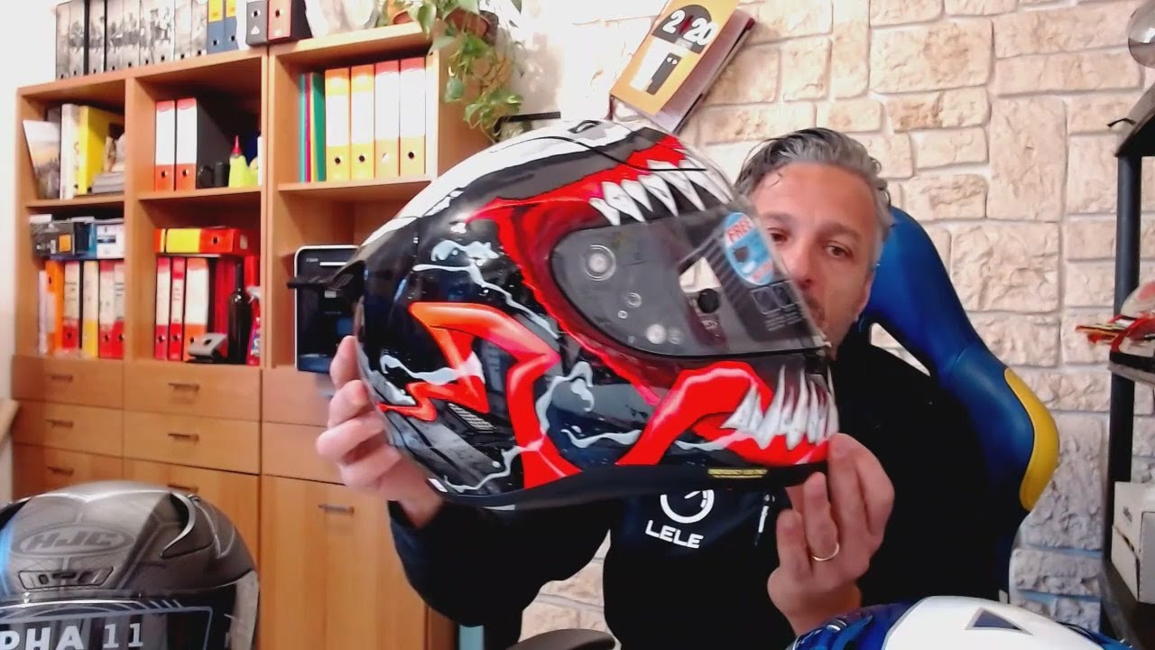HJC Rpha 11 Batman Venom 2 e Capitan America - Motorstock.it li presenta (a modo suo).. finale top!