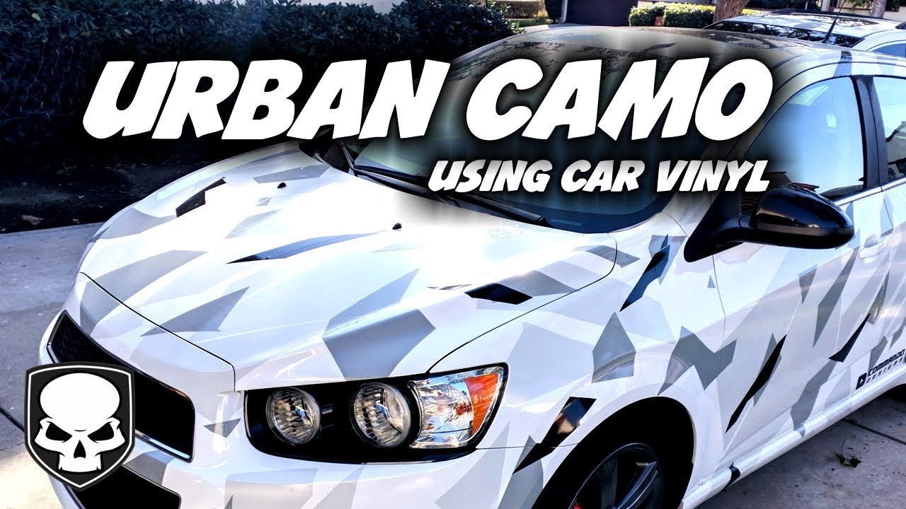 Urban Camo - easy car vinyl trick
