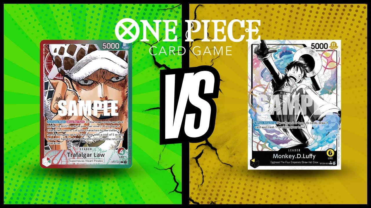 POV You Suck At The Game: OP-14 R/G Law vs ST29 Luffy Round 3
