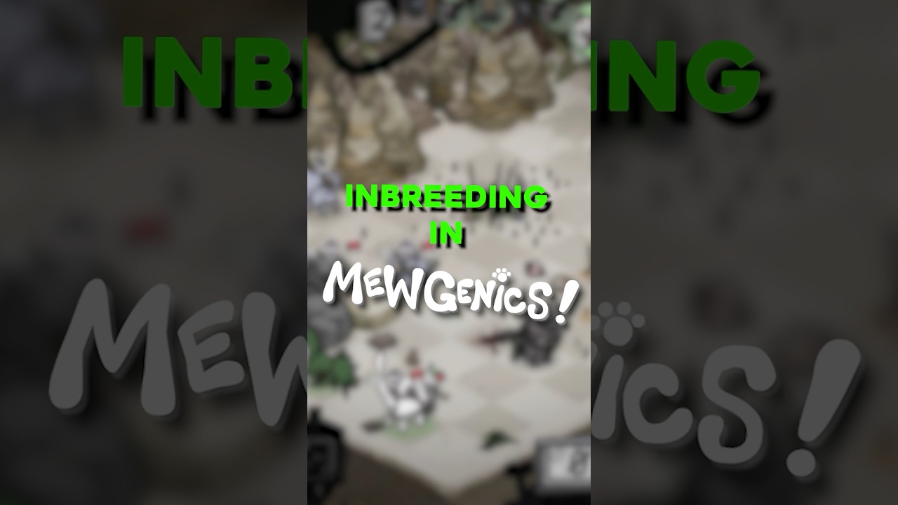 How does inbreeding work in Mewgenics? 🤔 #mewgenics #tboi #gaming