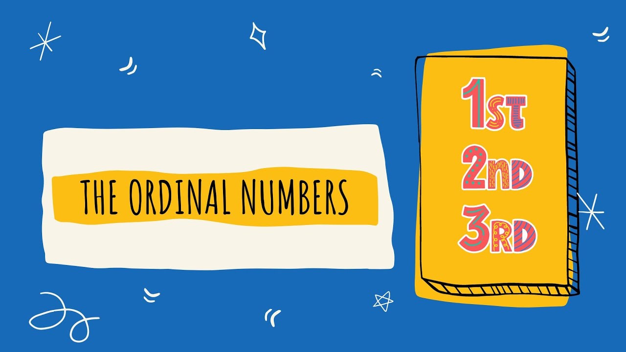 N&Uacute;MEROS ORDINALES en ingl&eacute;s (parte 1) 🧮🧩🎲