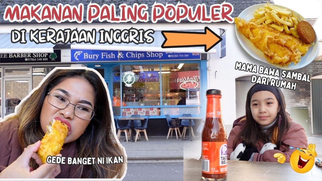 Makanan Paling Populer di Inggris - Gede Banget !!