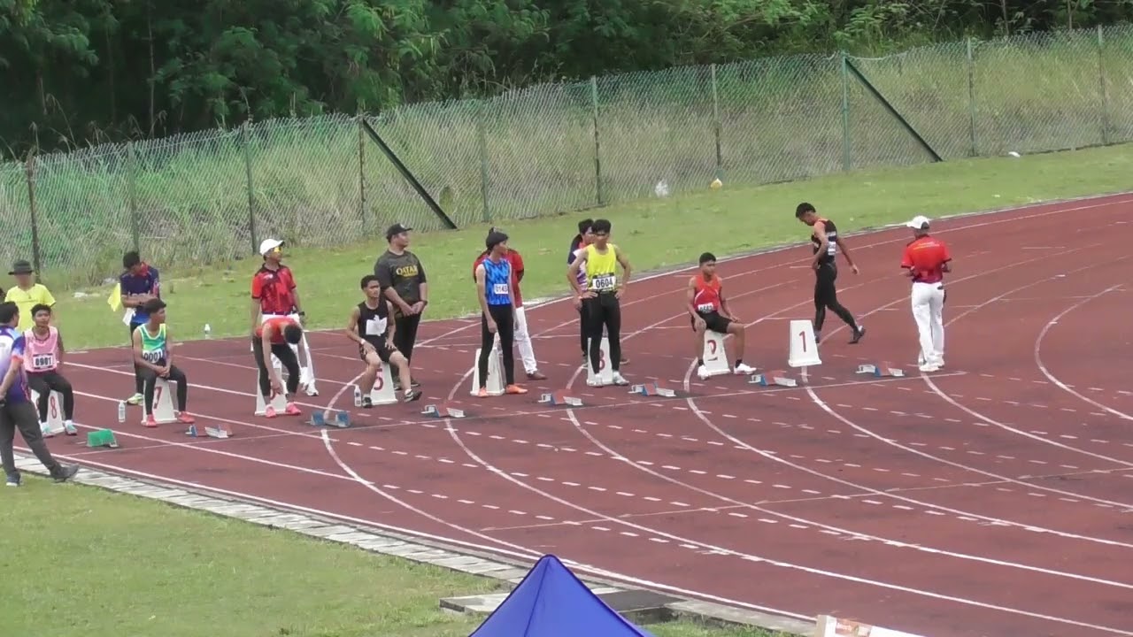 MSSD LAHAD DATU 2024 ACARA 100M  18 L AKHIR