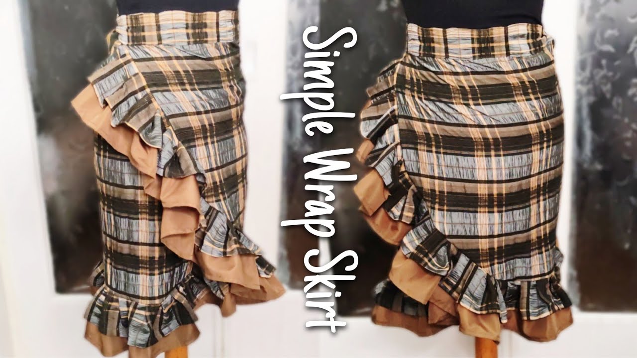 Simple Wrap Skirt Tutorial w/ Frills