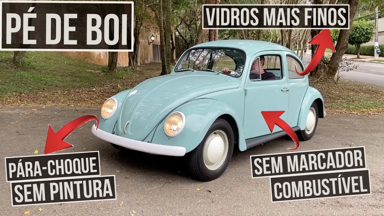 FUSCA PÉ DE BOI: o básico do básico