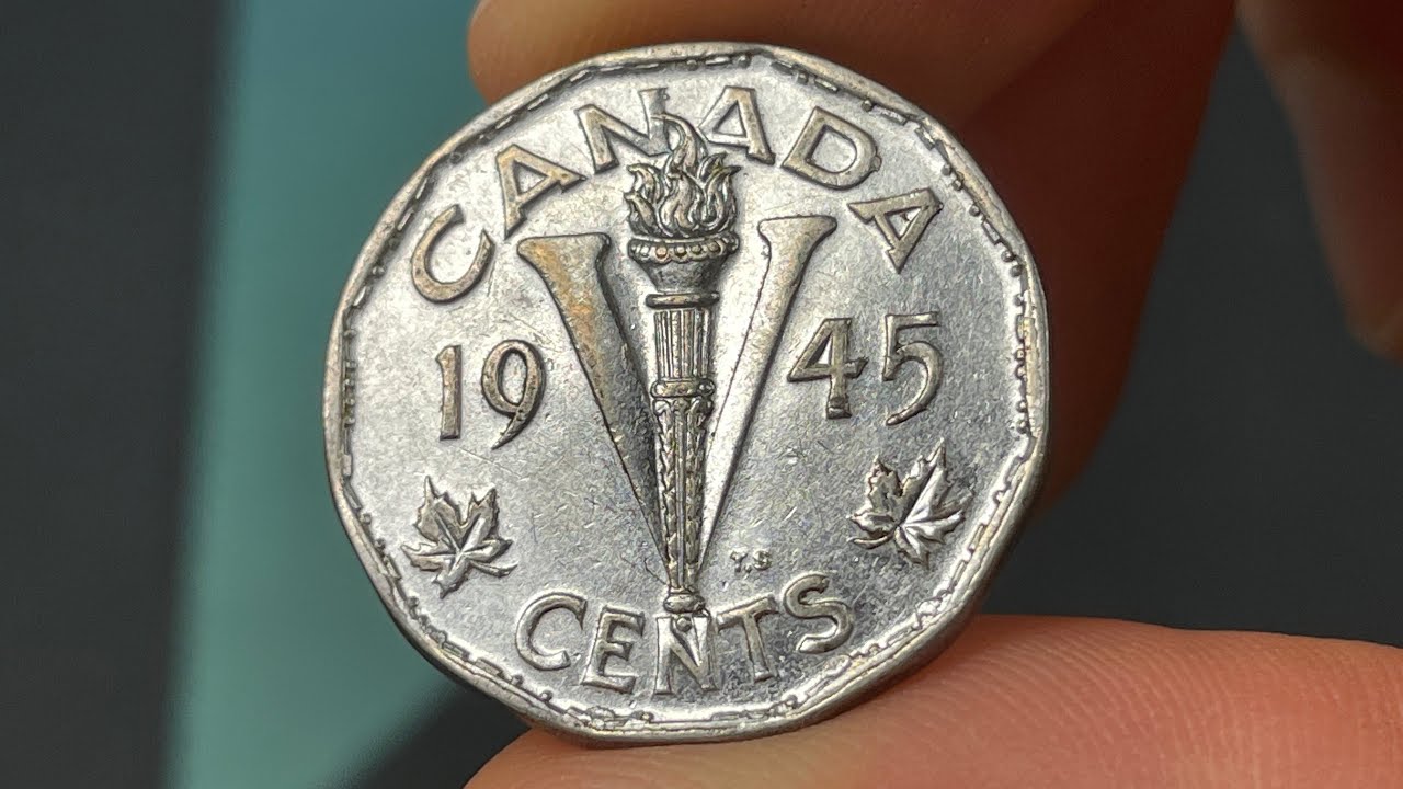 1945 Canada 5 Cent Coin • Values, Information, Mintage, History, and More