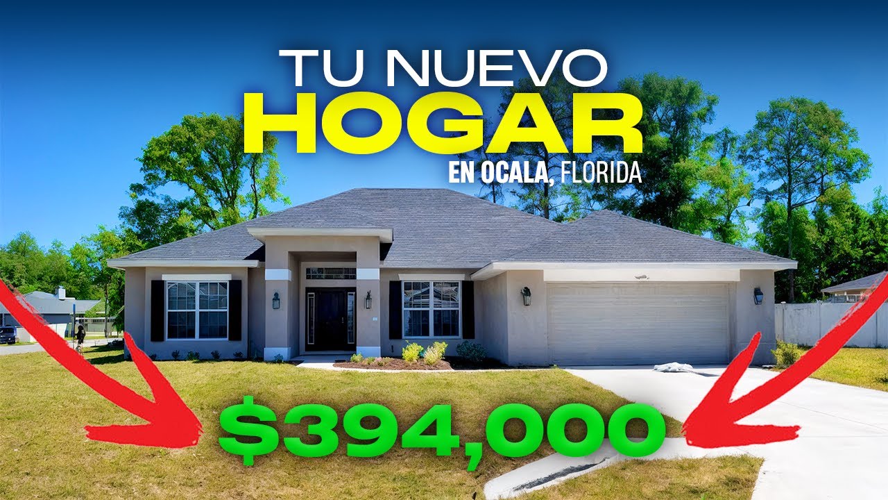 ¡LA PROPIEDAD MÁS COTIZADA en Ocala! Espaciosa, Moderna por  tan solo $394,000 💥🏡