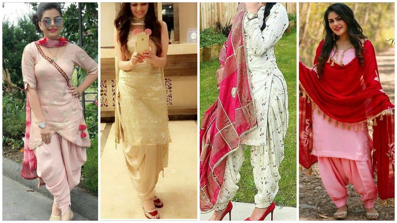 100+ punjabi suit,Patiala Salwar Suit,Different Types Of Churidhar Punjabi Dress