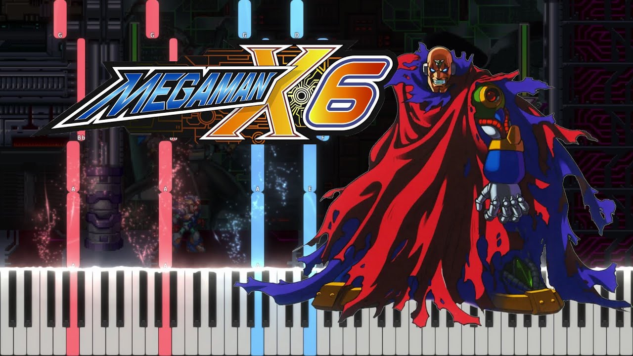 Mega Man X6 - Sigma 1st (Piano Tutorial by Javin Tham)
