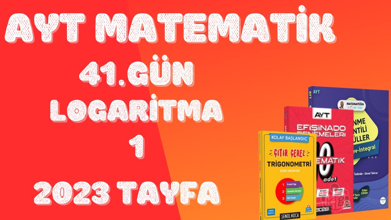 LOGARİTMA - 1   | 2023 TAYFA | 12 SINIF MATEMATİK | MATHOUSE