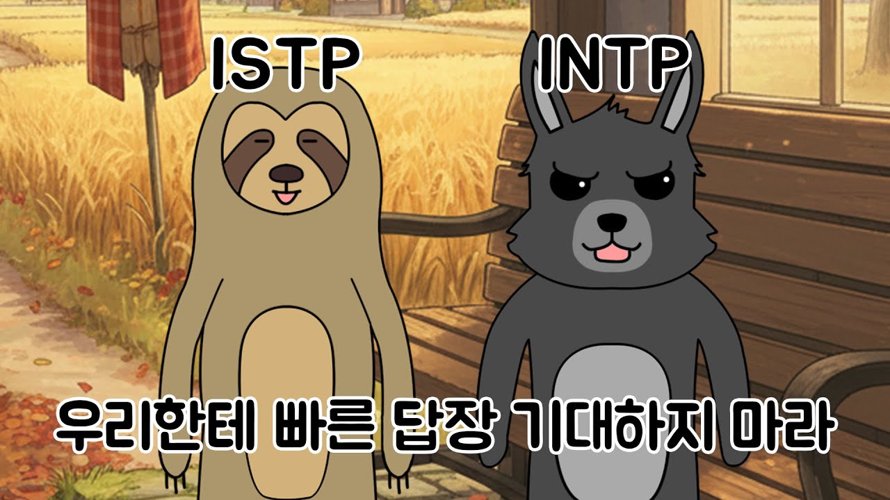MBTI 유형별 문자 답장 속도 순위