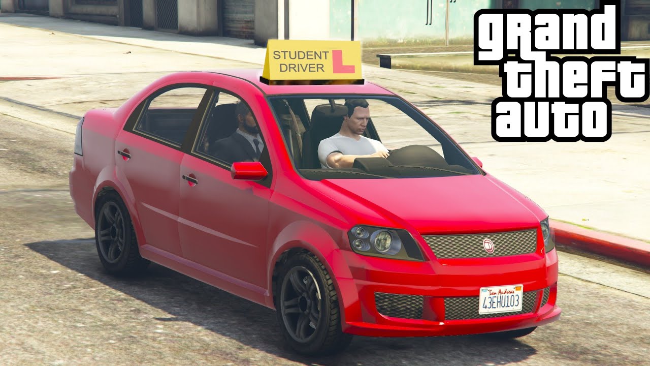 If driving tests were in GTA Online