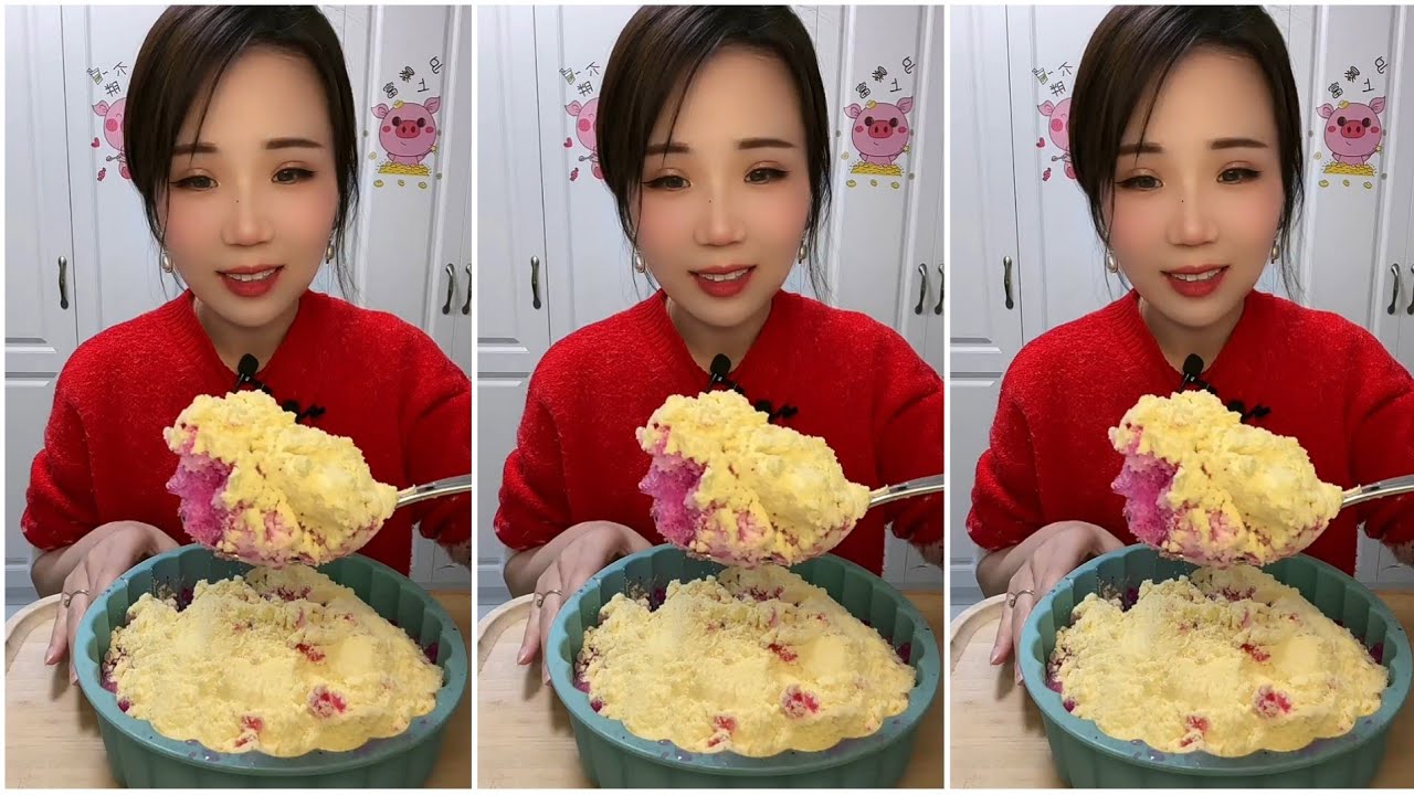 ASMR ICE EATING with MILK POWDER | RELAX VIDEO