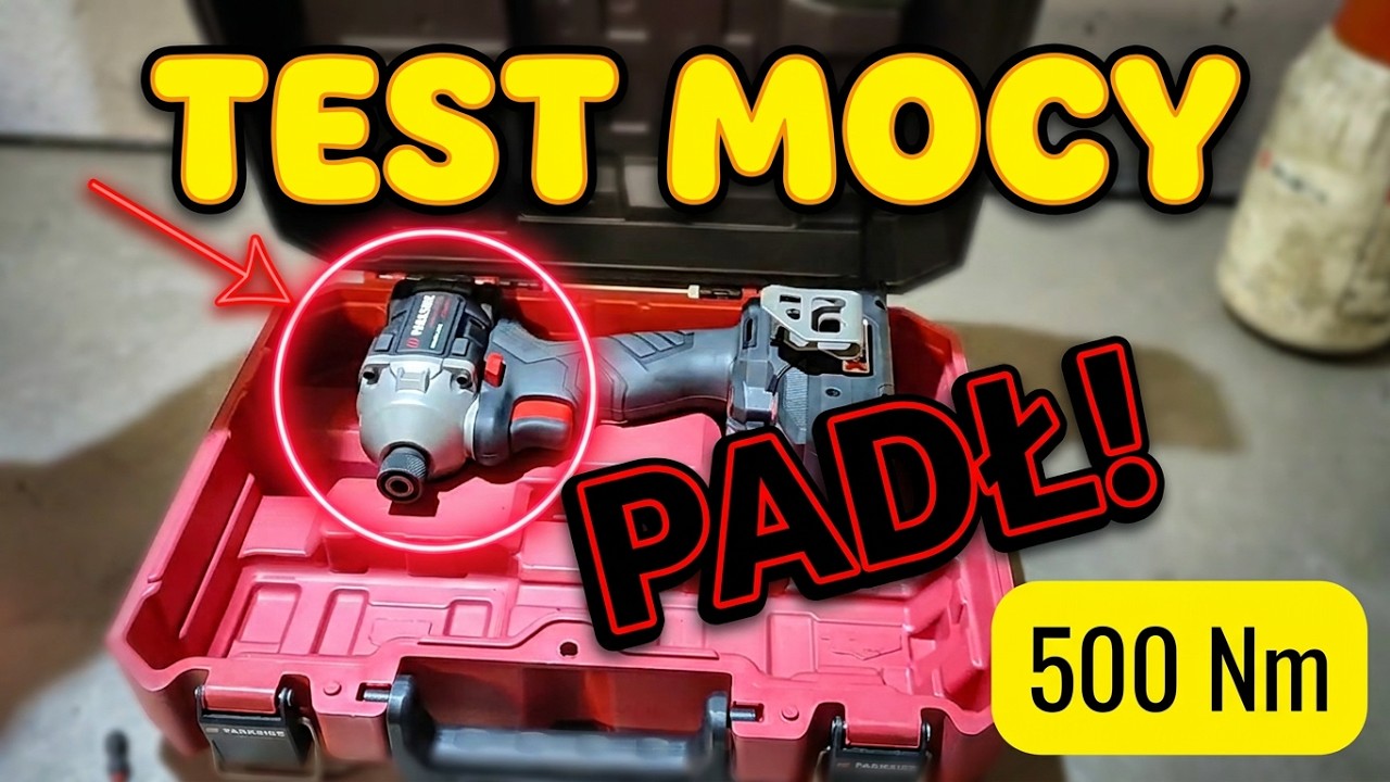 Wkrętak udarowy Parkside performance - impact driver #parkside #parksideperformance #impactdriver 