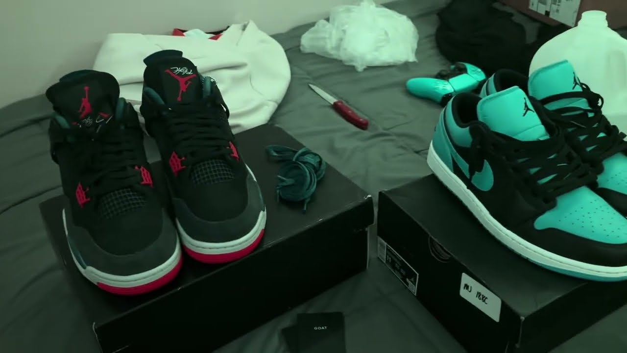 EVIX UNBOXING AIR JORDON 4S RETROS WHITE LETTERING NEW 🆕 2026 EDITION 🤯 🔥 