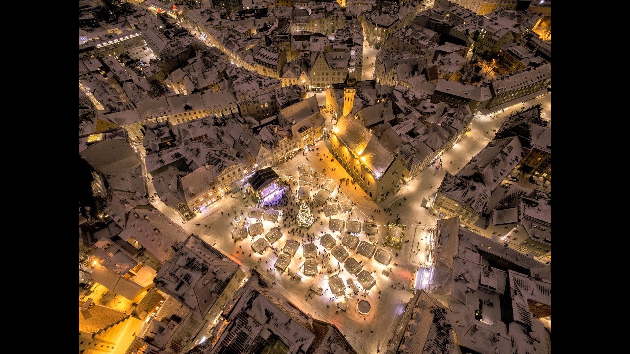 Christmas Market In Tallinn - Cinematic Video (a6500)