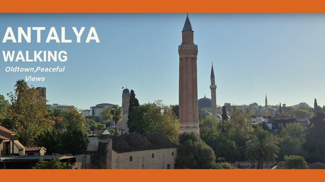 Morning Walk on Antalya Oldtown #antalya #oldtown