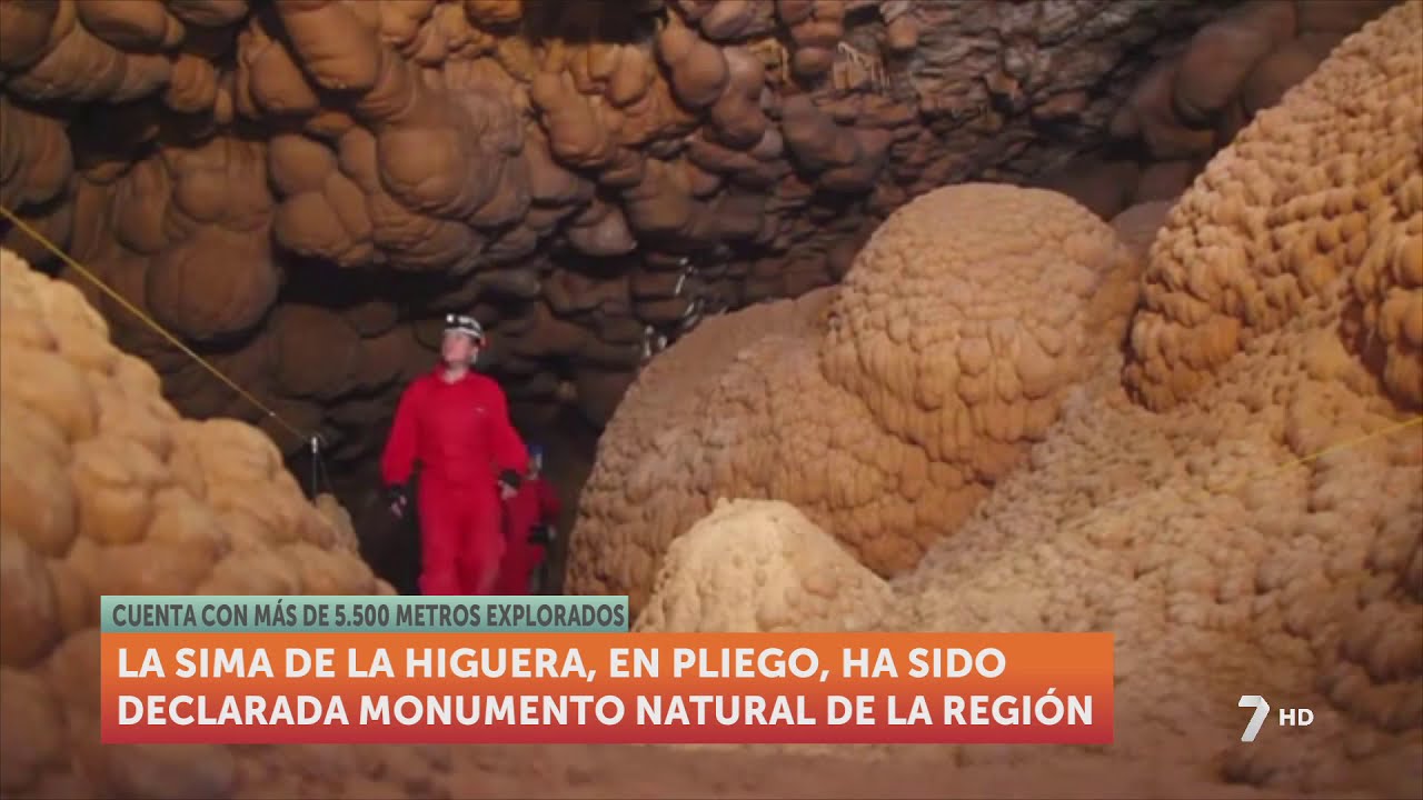 La Sima de la Higuera, monumento natural de Pliego