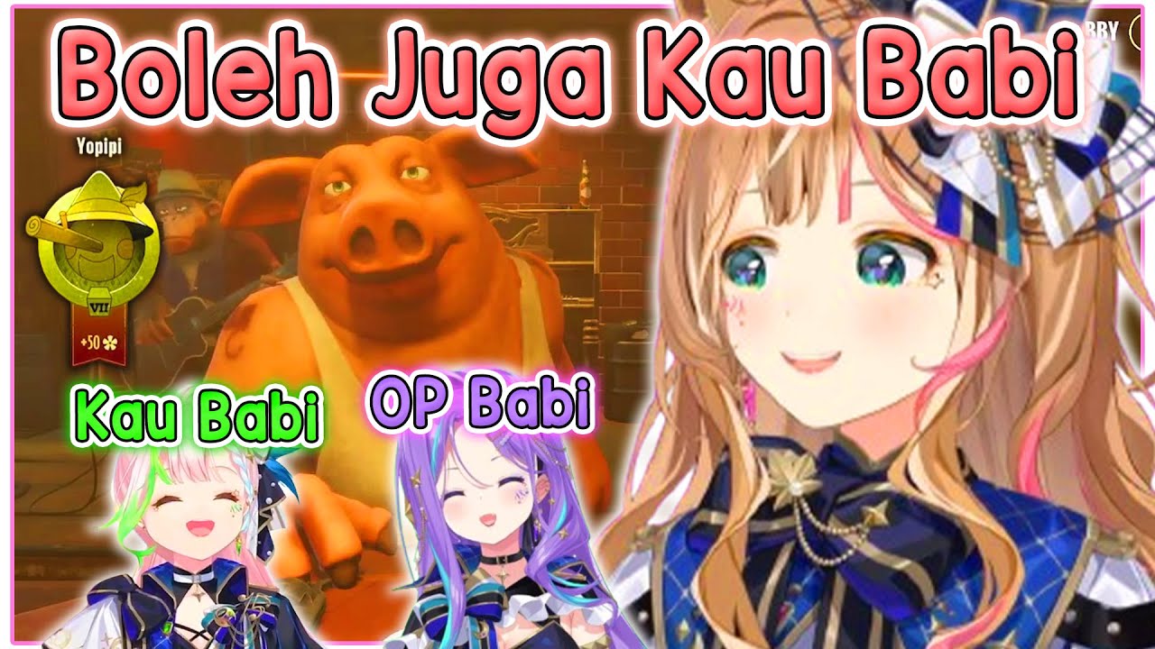 Yopi Punya Babi Terlalu OP 😂. Saling Adu Psikolog Cuy wkwk【Hololive | AREA15】