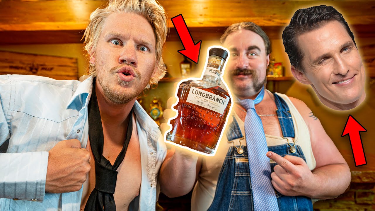 Trying MATTHEW McCONAUGHEY's Longbranch Bourbon!!