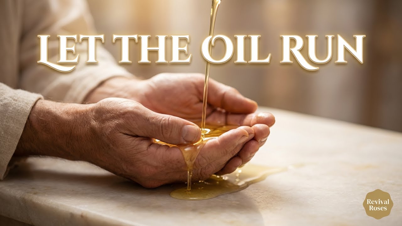 LET THE OIL RUN – Healing Anointed Worship | Revival Roses