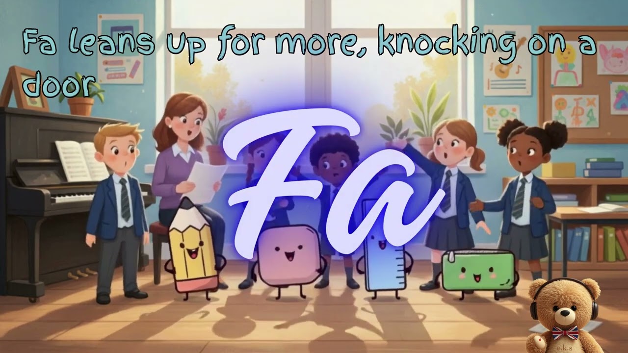 Do Re Mi Song for Children 🎵🇬🇧 | Learn Musical Notes with Fun Lyrics! 🎤 Do Re Mi Fa Sol La Ti