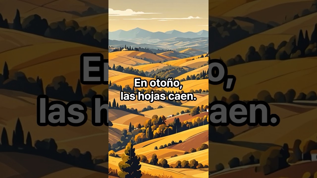 영어-서어. H007-秋-In autumn,leaves fall.-ES. 