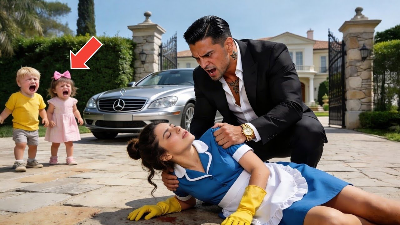 Chefe da máfia ajudou a pobre empregada doméstica que estava deitada em seu portão — e então.....