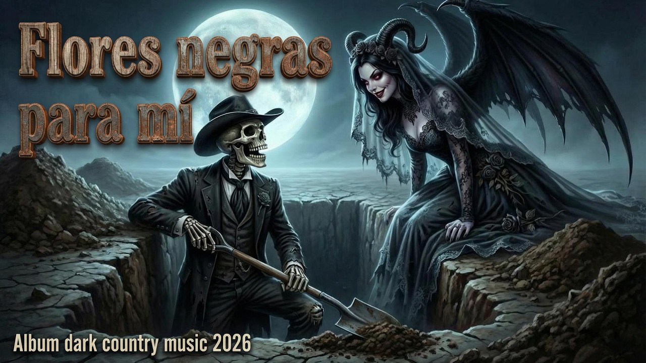 Flores Negras Para MÍ | Dark Country en Español | Dark Country Playlist 2026 | Southern Gothic Music