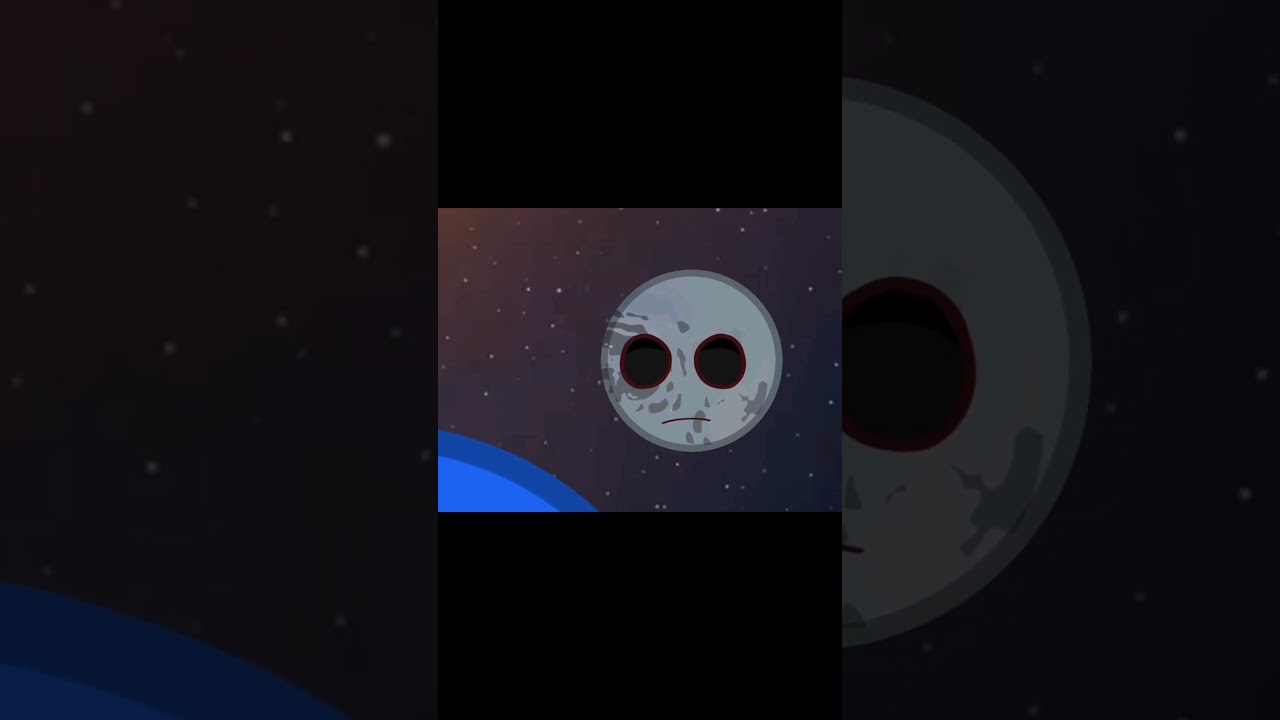 Luna's dark side 💀 #solarballs #solarsystem #earth #moon #luna