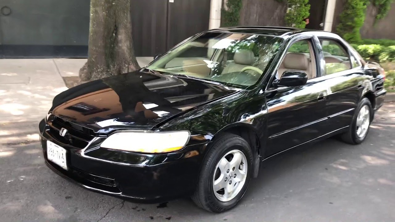 RESEÑA HONDA ACCORD EX-R 2000 AUTOMATICO QUEMACOCOS PIEL 3.0 L 6 CIL AUTO SAVE MEXICO PRUEBA MANEJO