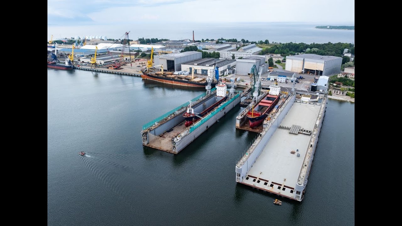 COMMISSIONING OF a NEW FLOATING DOCK for BLRT REPAIR YARDS in TALLINN